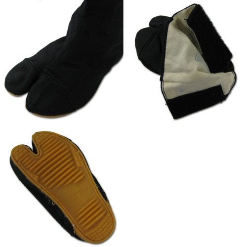 Rikio Fighter Black Jikatabi (Outdoor Tabi) - 29, US Men 11; EU 44 - Image 5
